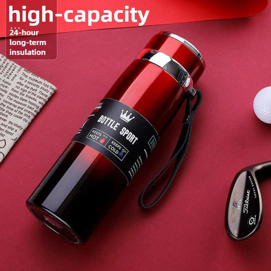 1L Thermal Water Bottle Keep Cold and Hot Water Bottle Thermos for Coffee Tea Vacuum Flasks Stainless Steel Thermos Bottle