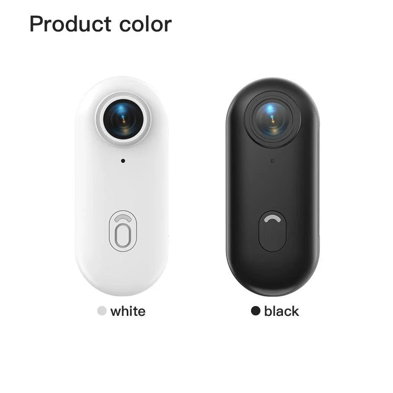 Pocket 4K Mini Camera Magnetic Wearable Cam with Waterproof Shell WiFi Bike Camera Friendly for Casual Cycling Vlog Home Use