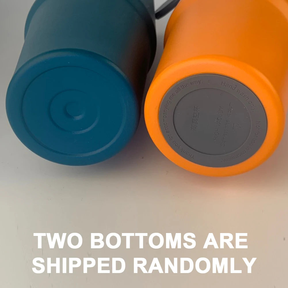 30oz Vacuum Insulated Cup with Handle Double-Layer Insulated Cup Stainless Steel Sports Water Bottle for Cold Hot Beverages
